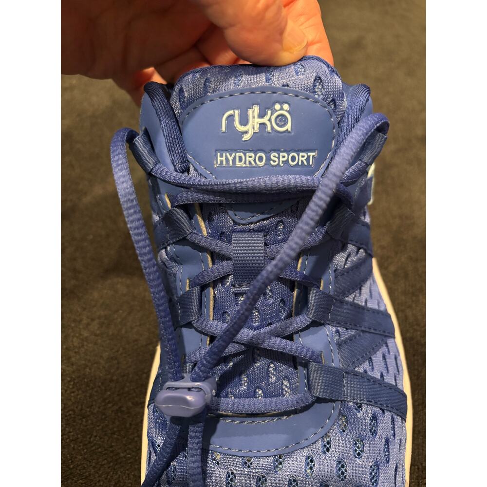 Ryka women’s size 10 hydro sport water training shoes in bright blue mesh - Picture 7 of 8
